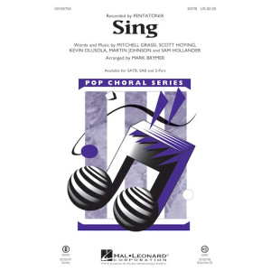 Sing (arr. Mark Brymer) - Trumpet 1